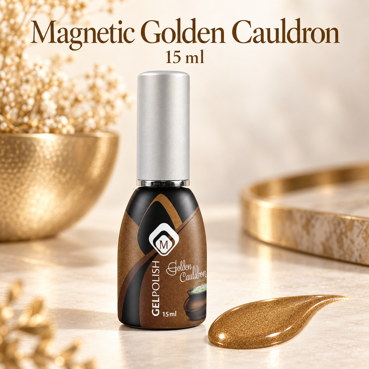 Product met tekst — GELPOLISH GOLDEN CAULDRON 15 ML