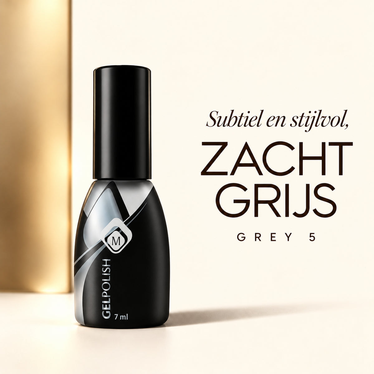 Tekstbeeld — Gelpolish Grey 5