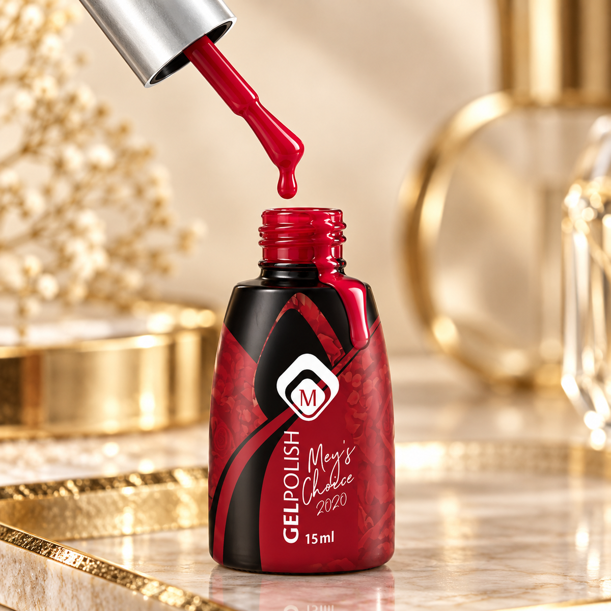 Druppel- en textuurdetail — GELPOLISH MEY'S CHOICE 2020