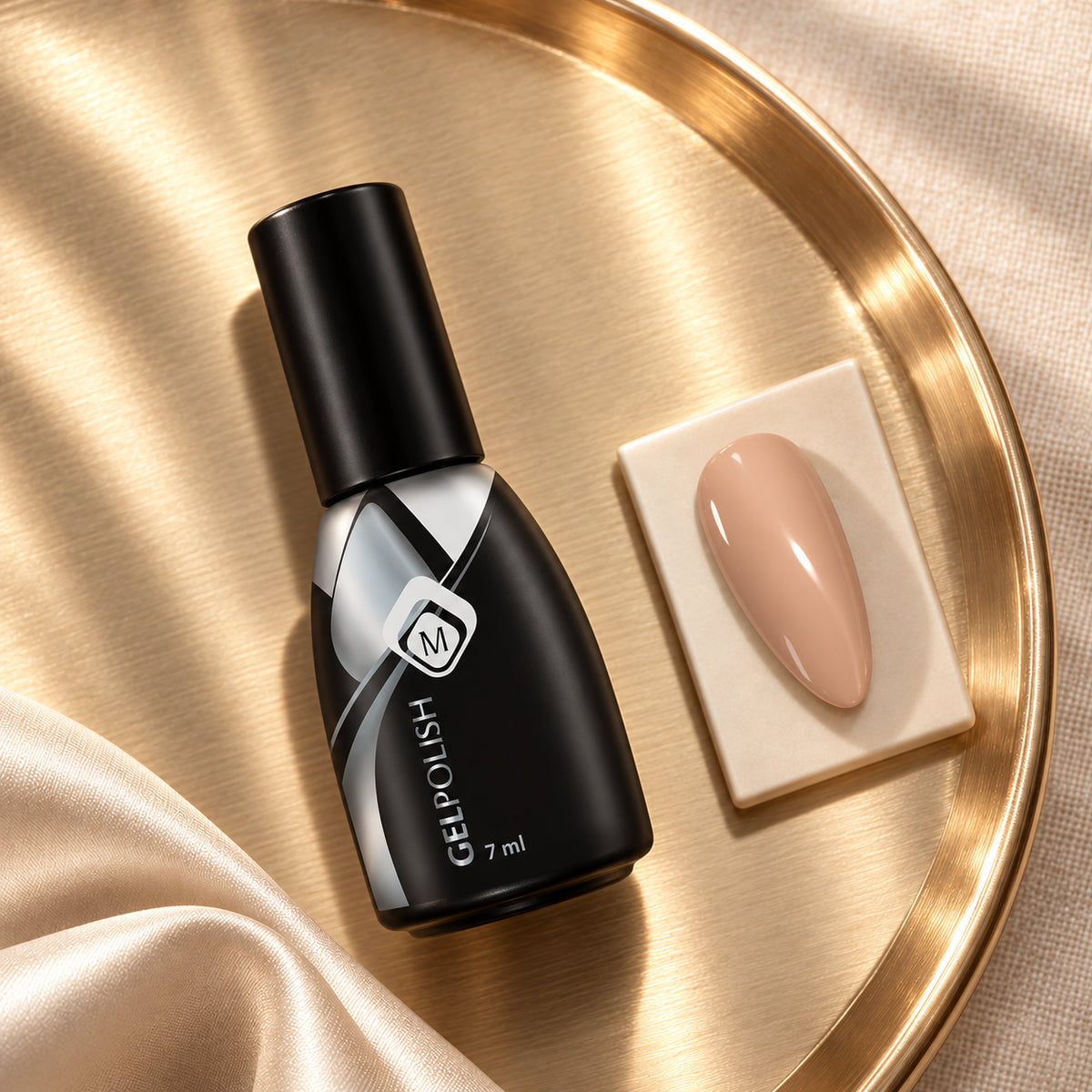 Gouden flatlay — Gelpolish Nude 5