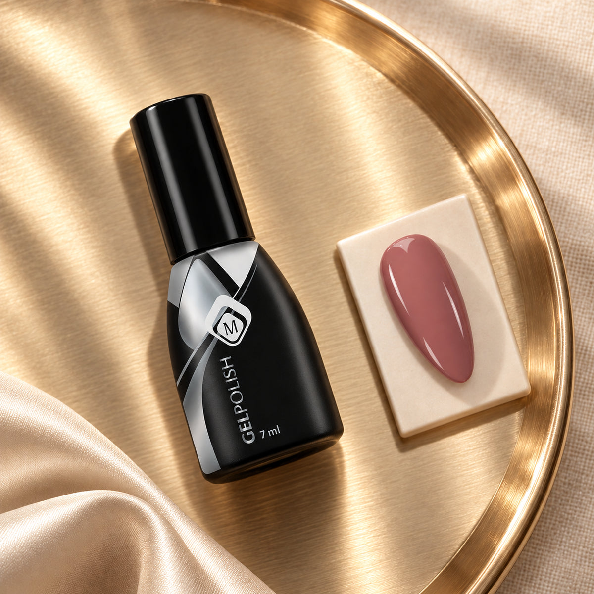 Gouden flatlay — Gelpolish Nude 6