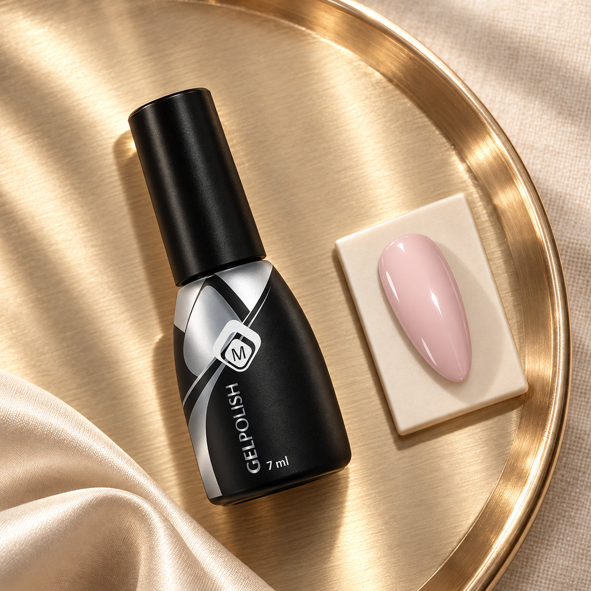 Gouden flatlay — Gelpolish Nude 7