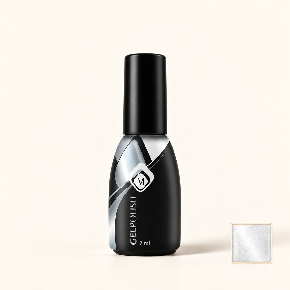 Productfoto met kleurstaaltje — Gelpolish Pearl 6