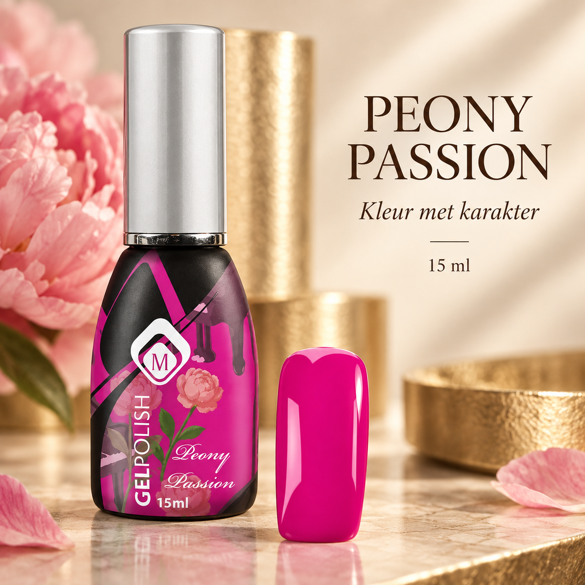 Tekstbeeld — Gelpolish Peony Passion