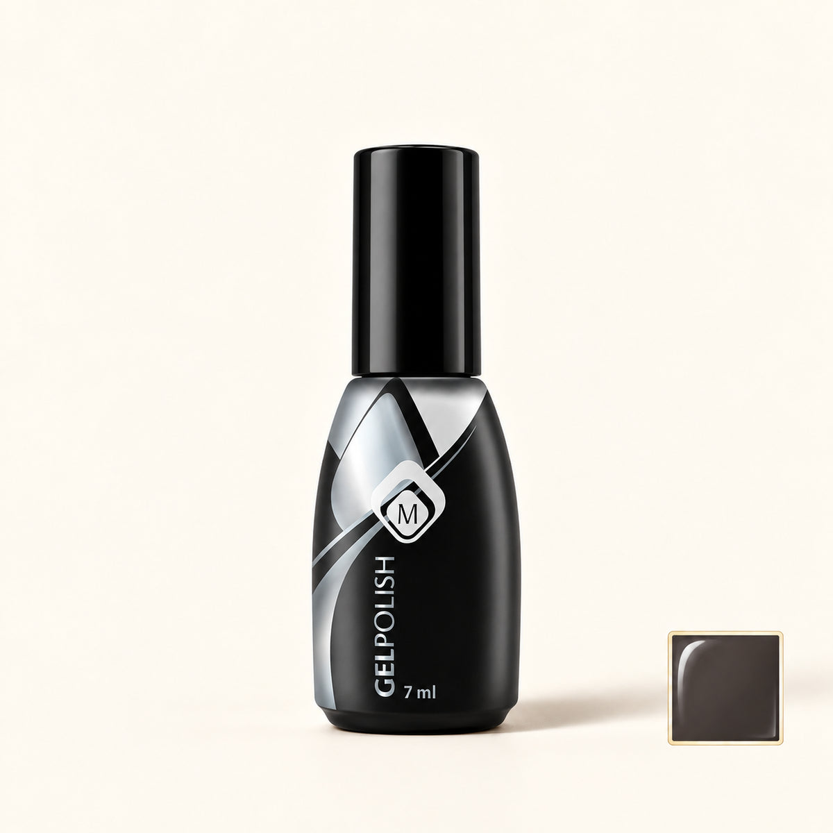 Productfoto met kleurstaaltje — GP 7 ml Grey 4