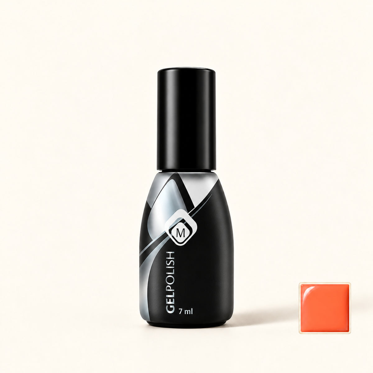 Productfoto met kleurstaaltje — GP 7 ml Orange 1