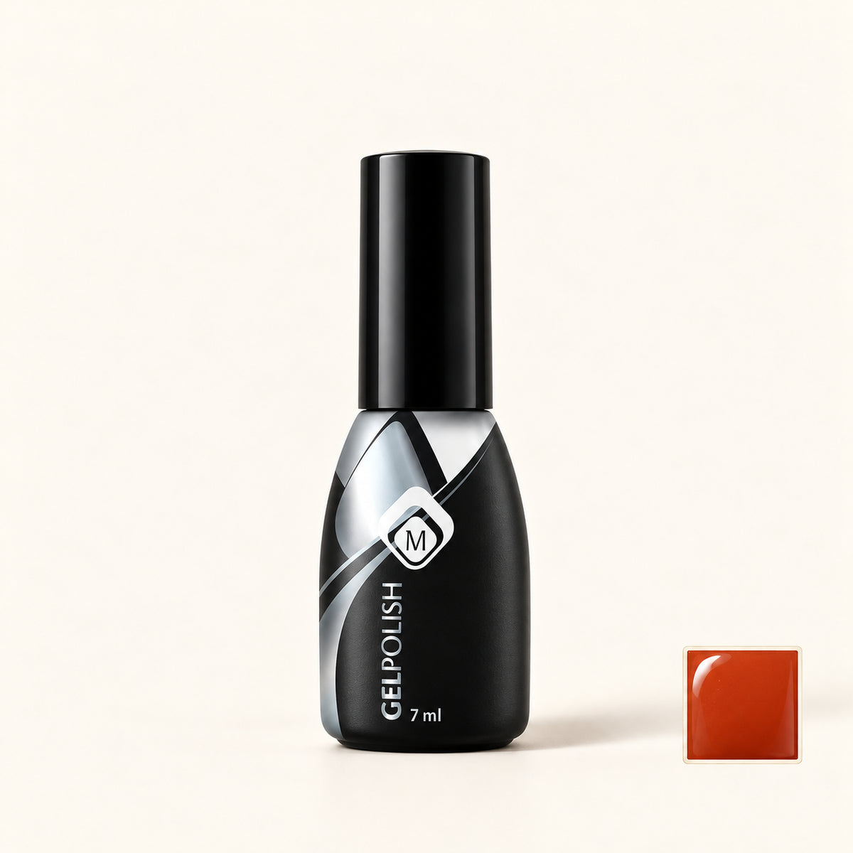 Productfoto met kleurstaaltje — GP 7 ml orange 2