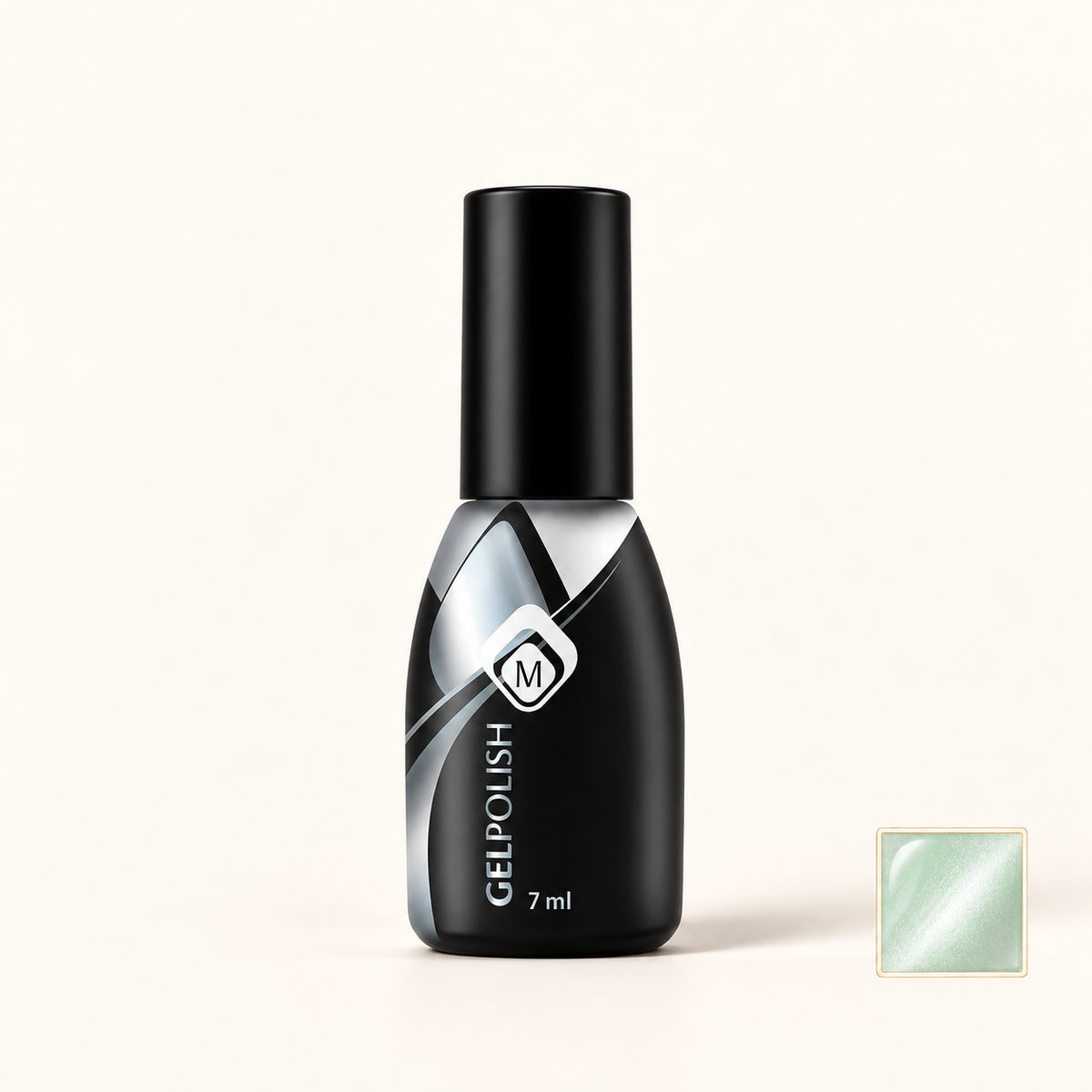 Productfoto met kleurstaaltje — GP 7 ml Pearl 3