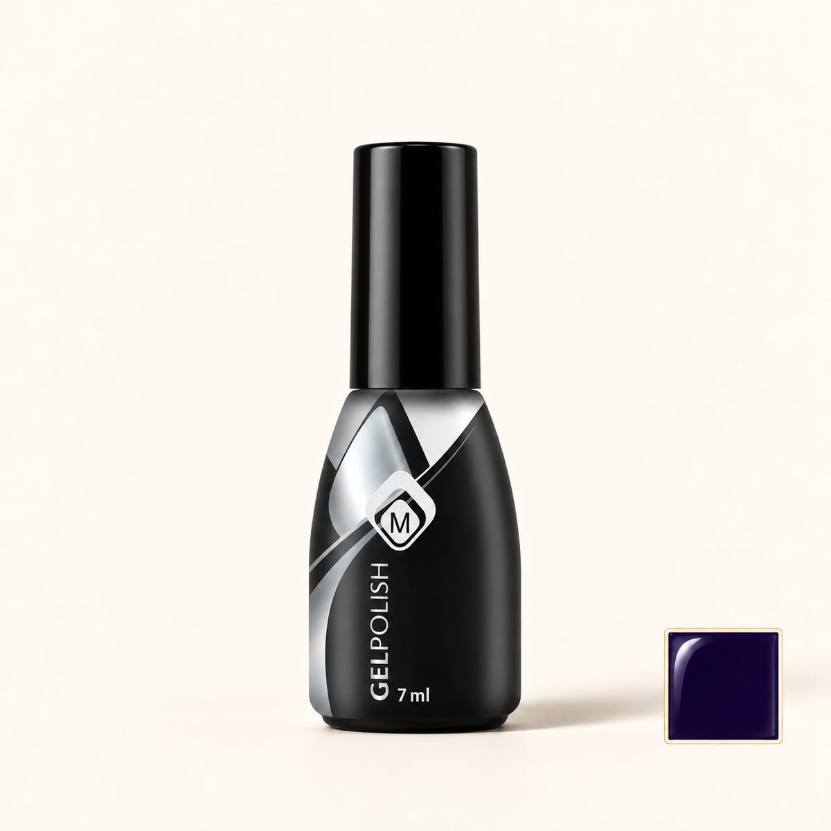 Productfoto met kleurstaaltje — GP 7 ml Purple 2