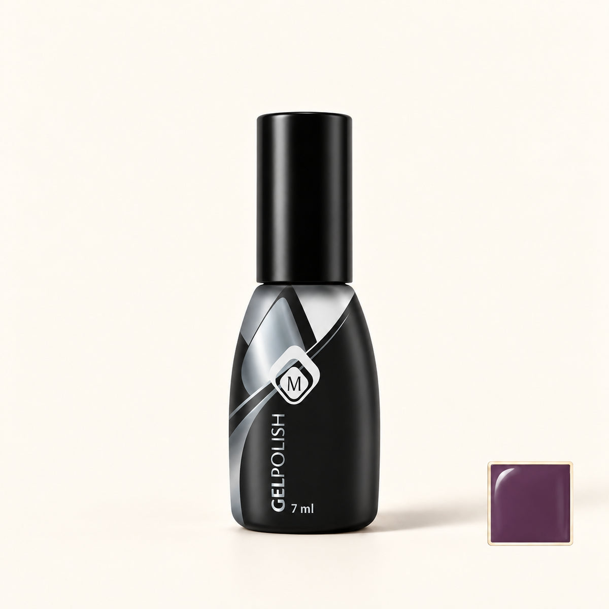 Productfoto met kleurstaaltje — GP 7 ml Purple 3