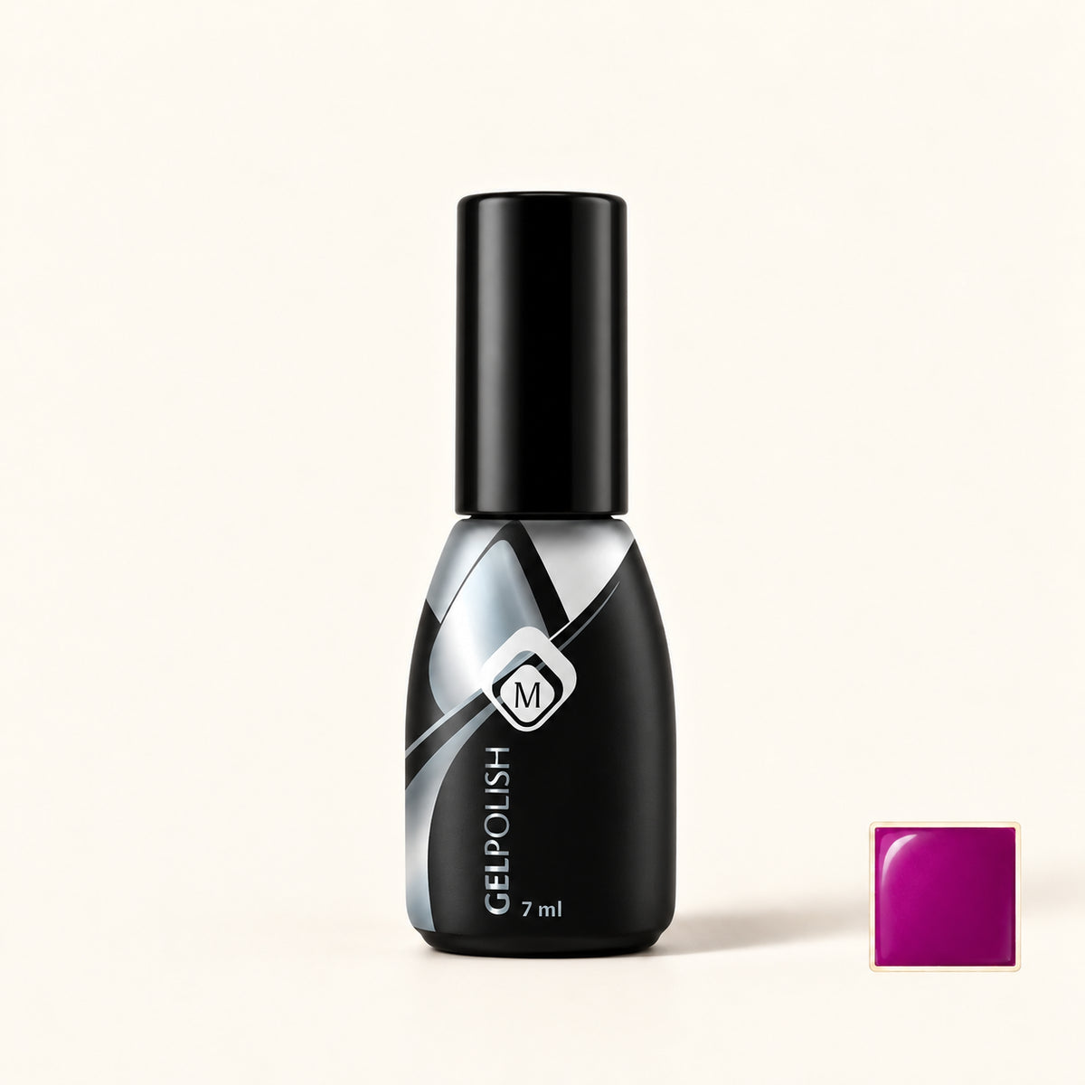 Productfoto met kleurstaaltje — GP 7 ml Purple 4