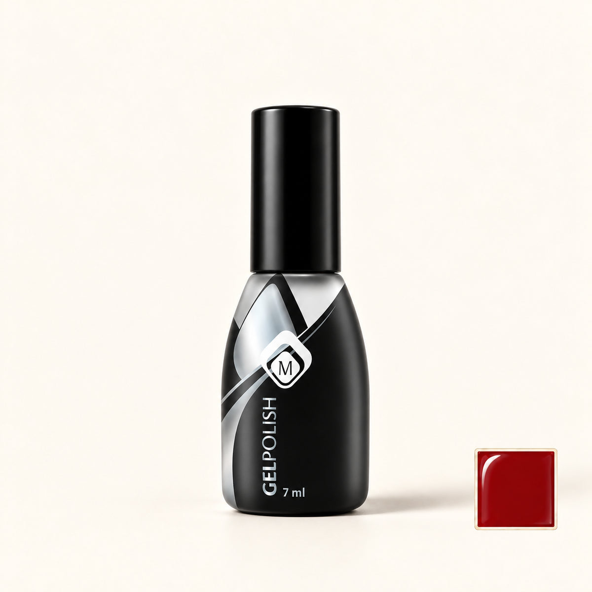 Productfoto met kleurstaaltje — GP 7 ml Red 3