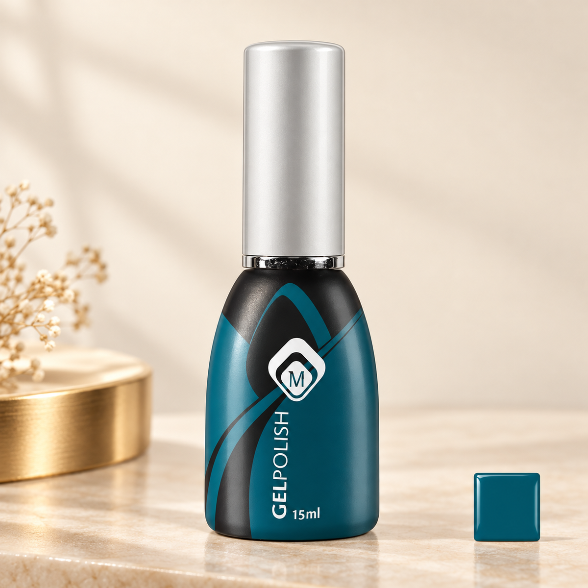Productfoto met kleurstaal — Gp Aqua Deep