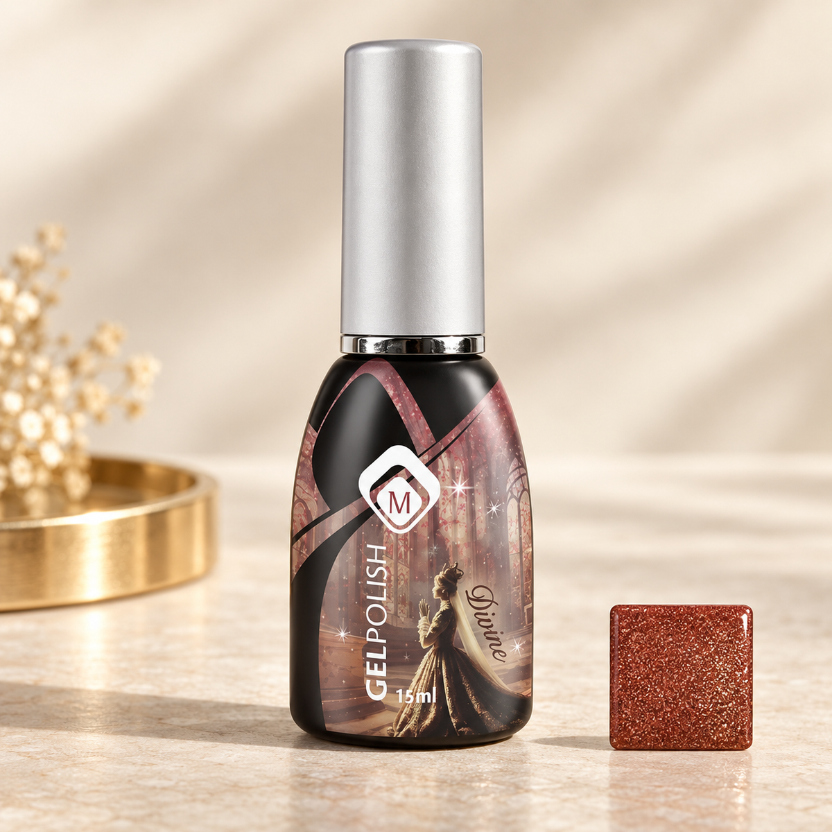 Productfoto met kleurstaal — GP Divine