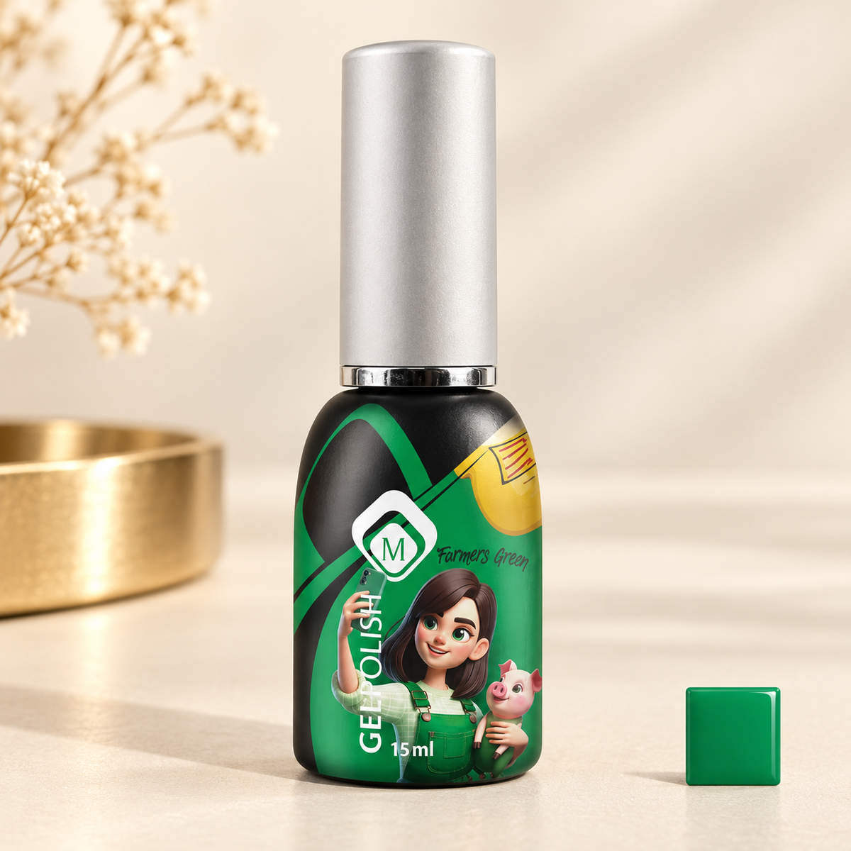 Productfoto met kleurstaal — GP Farmers Green