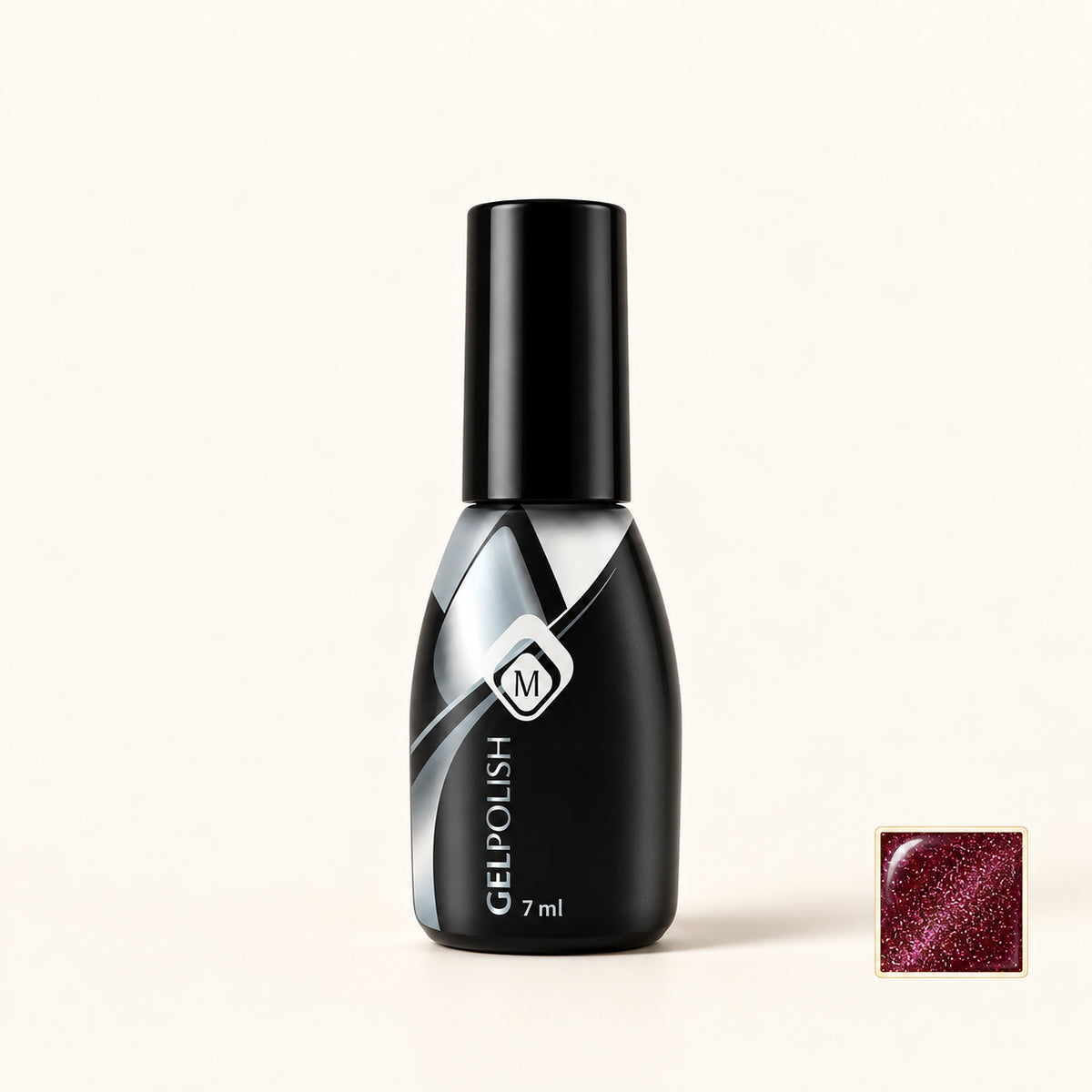 Productfoto met kleurstaaltje — GP Glitter 3