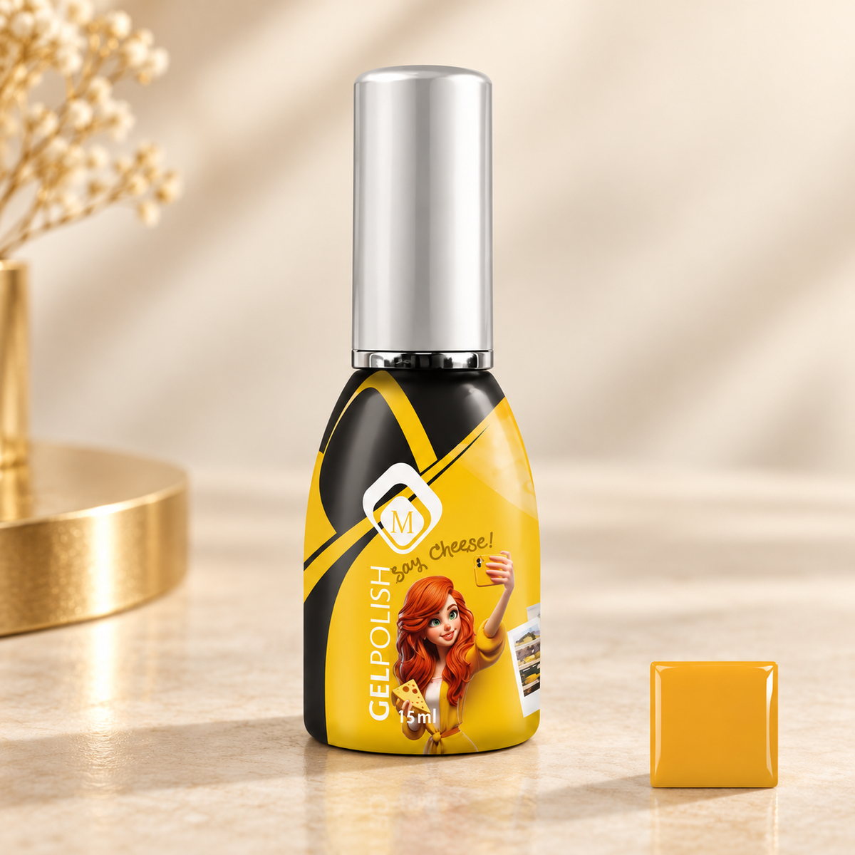Productfoto met kleurstaal — GP Say Cheese