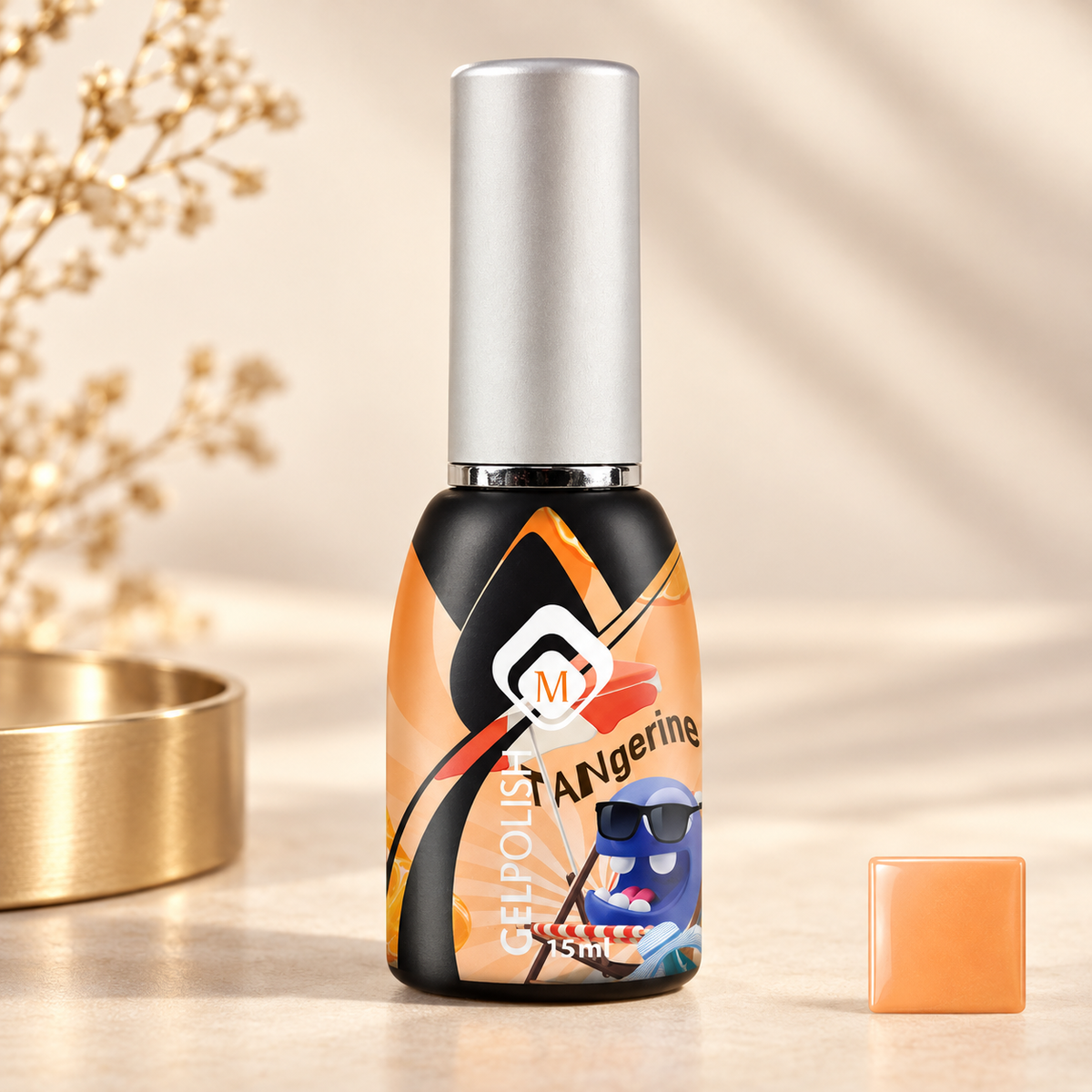 Productfoto met kleurstaal — GP Tangerine