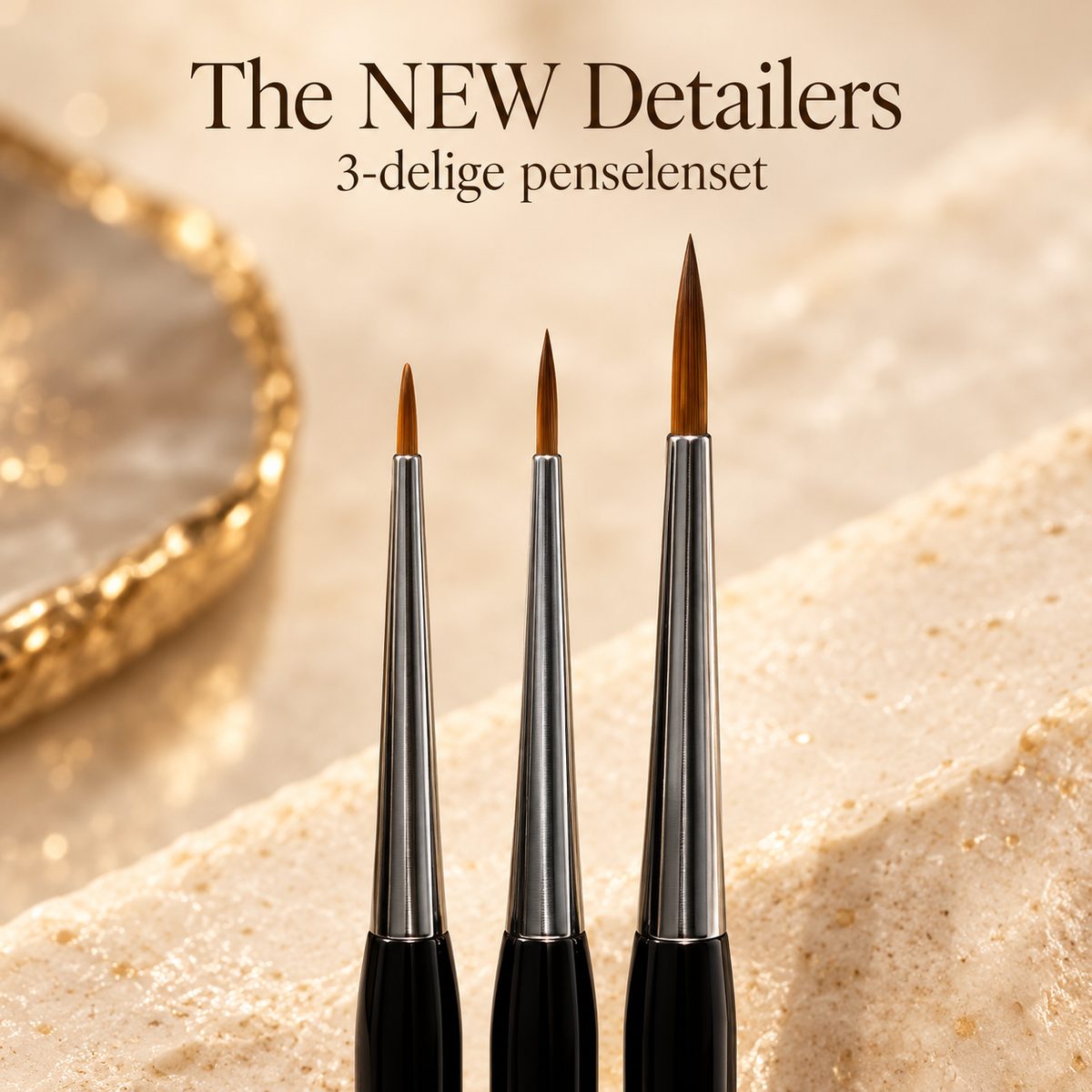 Productpresentatie — The NEW Detailers 3 pc. Brush set