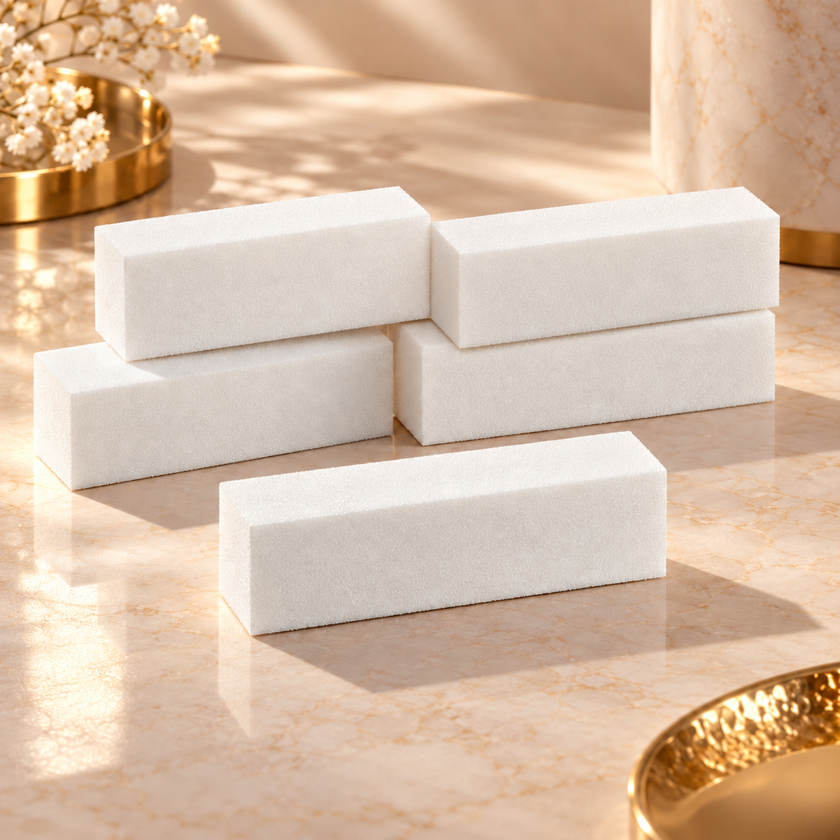 Productfoto van de set — White Block 100/180 5 pcs
