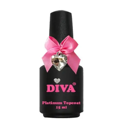 DIVA Platinum Topcoat - No Wipe 15 ml