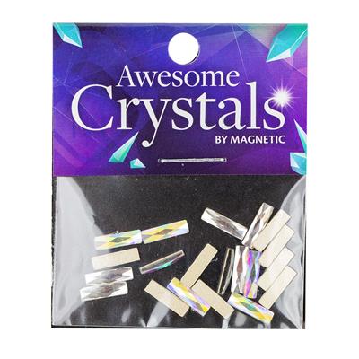 Rectangle 2,5 x 9 20 pcs cl and ab
