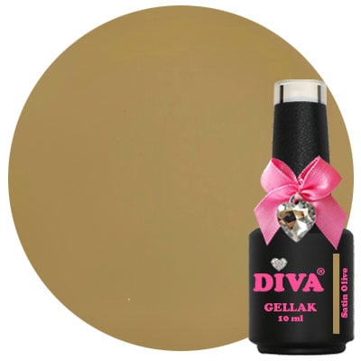 DIVA Gellak Tinted Green Colors Collection 4x 10 ml