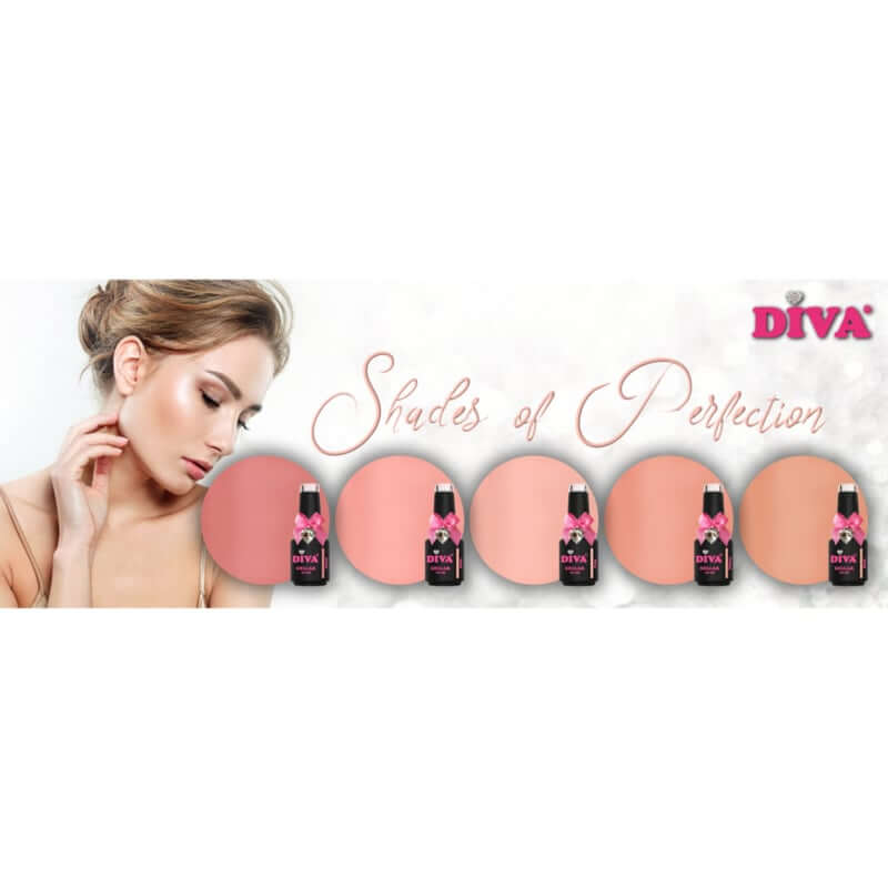 Diva Gellak Collection Shades of perfection 5x10 ml