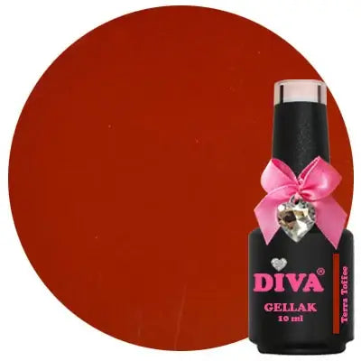 DIVA Gellak Spicy Earth Diva Shades Collection 8x 10 ml - met gratis Colorpop Stickers
